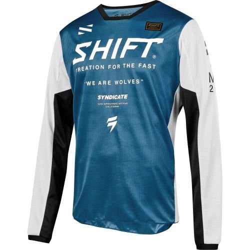 

Велоджерси Shift White Muse Jersey, синий 2019 (Размер: XL