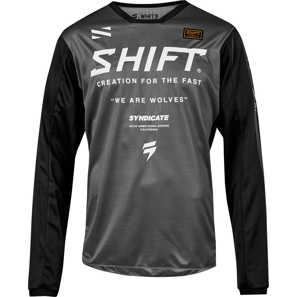 

Велоджерси подростковая Shift White Muse Youth Jersey Smoke 2019 (Размер: S