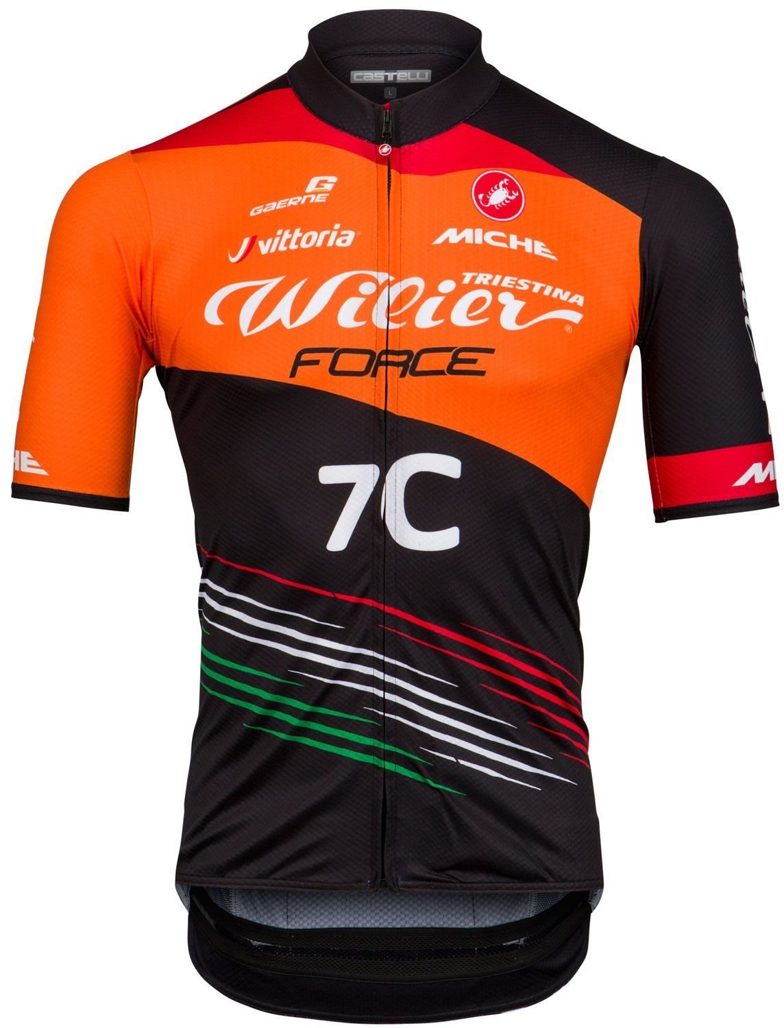 

Веломайка короткий рукав Team Wilier Force 7C, WL252 (Размер: L)