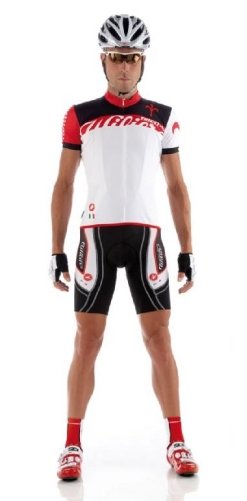 

Веломайка короткий рукав Wilier PROLOGO, белый-черный-красный, WL36 (Размер