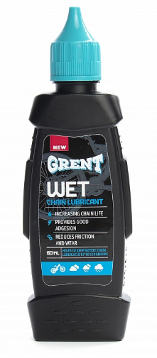 Жидкие смазки Смазка GRENT Wet Lube, для цепи, для влажной погоды, 60 мл, 40371