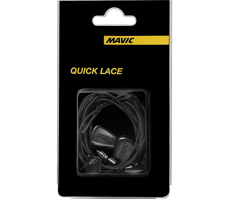 Шнурки Mavic Quick Lace, черный, 394564 колодка розеточная quick fix 4 гнезда с з шторки с выкл 3680вт 16а ip20 белая 32021 2