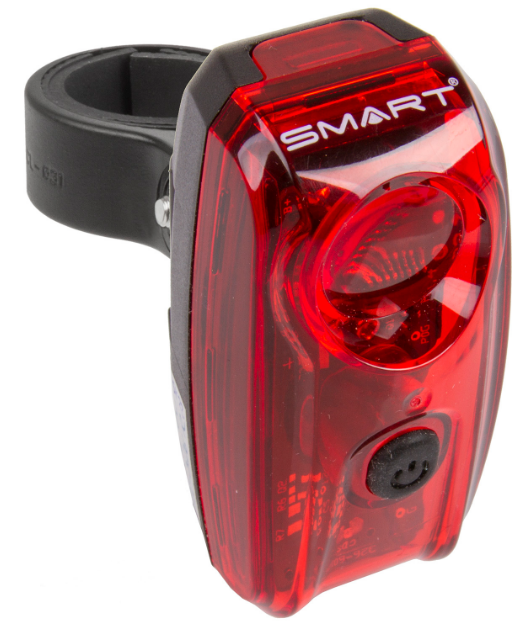 Фонарь велосипедный задний SMART Trail 80, красный, 5-221518 фонарь велосипедный smart повышеной яркости 3 режима компактный быстросъемный 5 221551