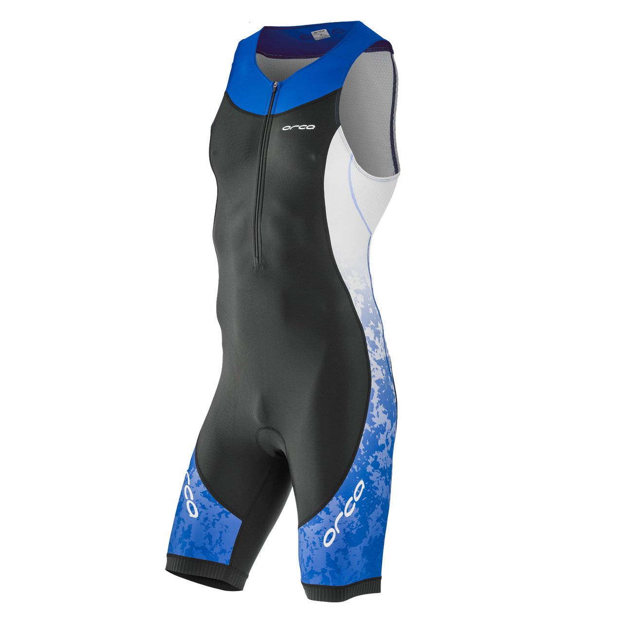 Комбинезон для триатлона Orca Core Race suit, 2018, M, черный/синий, HVC0 веломайка для триатлона orca 226 jersey 2018 женская s розовый hvdc