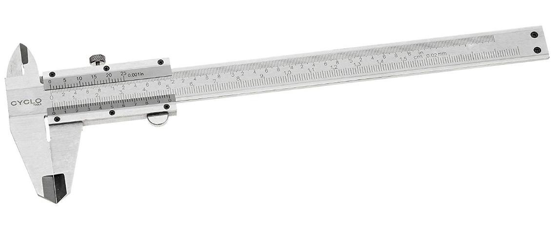 Штангенциркуль CYCLO, для высокоточных измерений, серебристый, 7-07912 штангенциркуль зубр шцц i 150 0 01