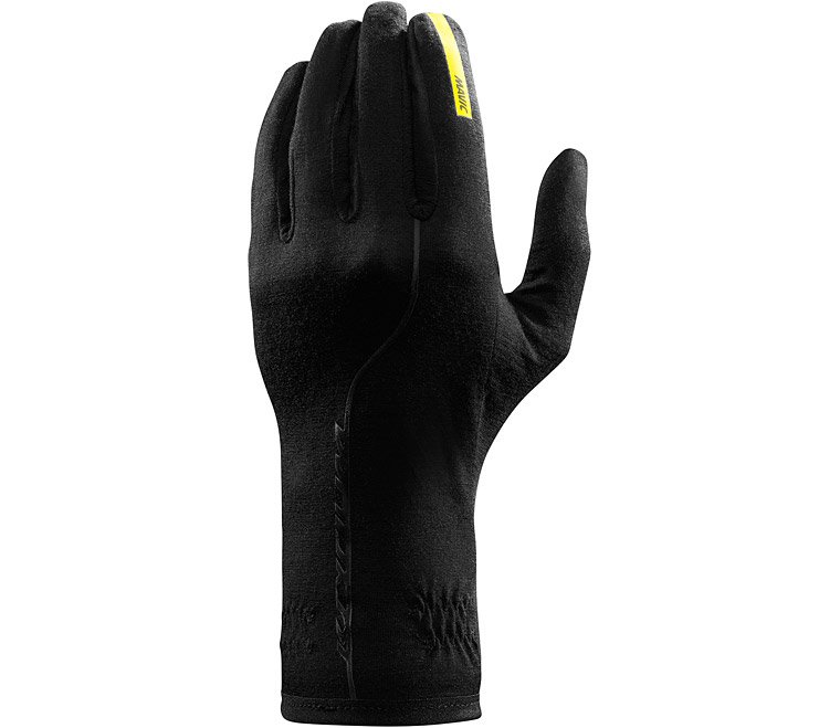   ВашВелосипед Велоперчатки MAVIC KSYRIUM Merino, черные, 2019, 390694 (Размер: XXL)