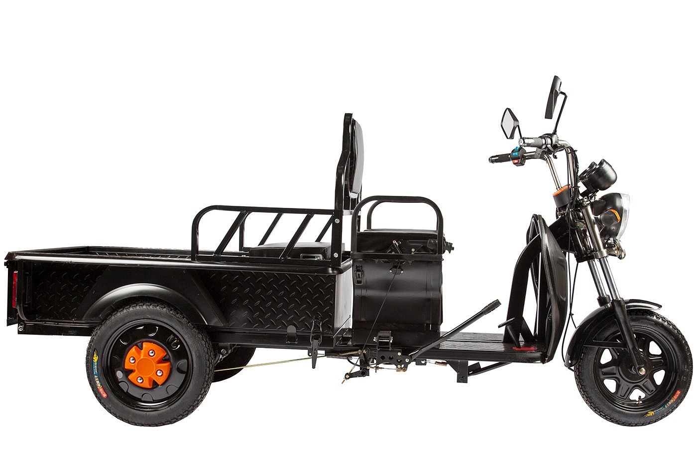

Грузовая электрическая тележка Rutrike D1 60V 900W (Черный)