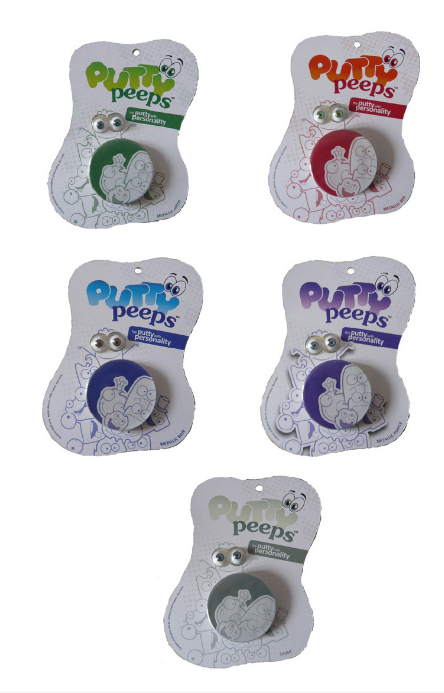 

Жвачка для рук Putty Peeps Металлик 24, 3737