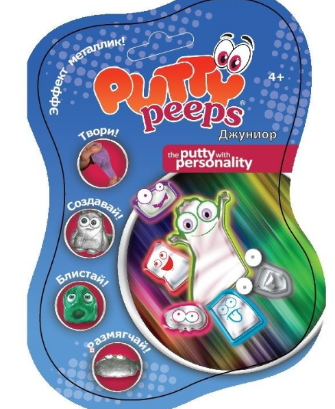 

Жвачка для рук Putty Peeps Мини 60, 3746