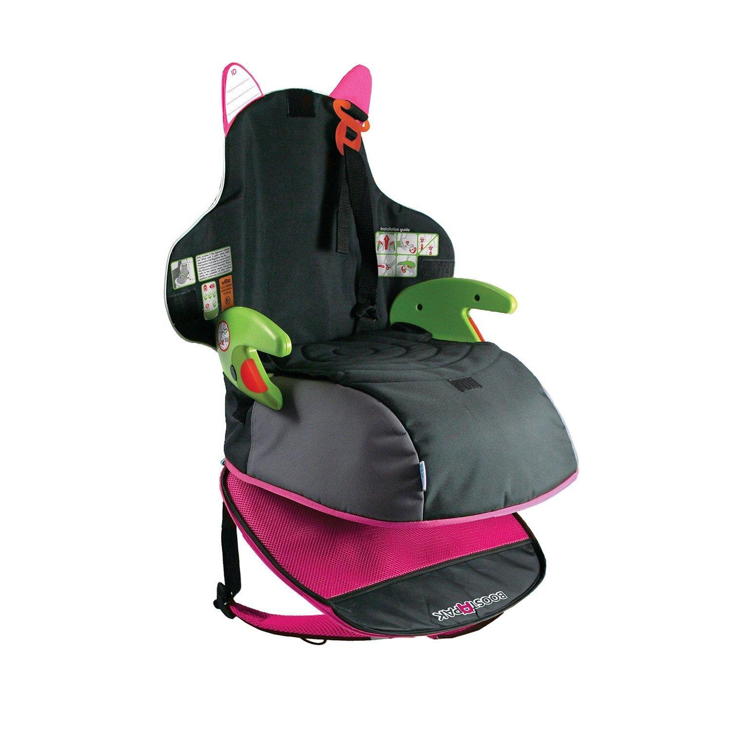фото Автокресло-рюкзак trunki boostapak, черно-розовый, 0046-gb01