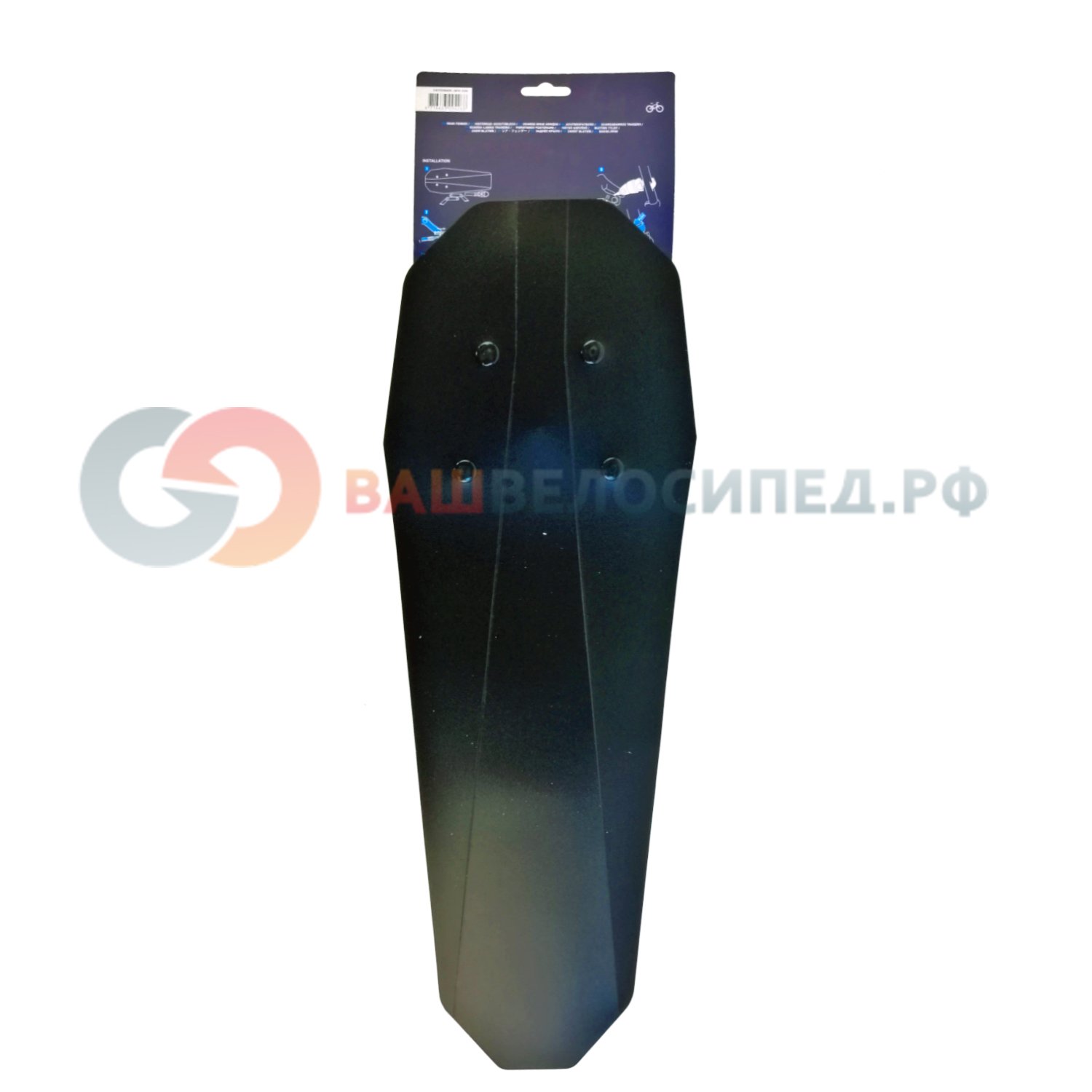 фото Крыло велосипедное заднее bbb, fatpp material, для фэтбайков, bfd-35r