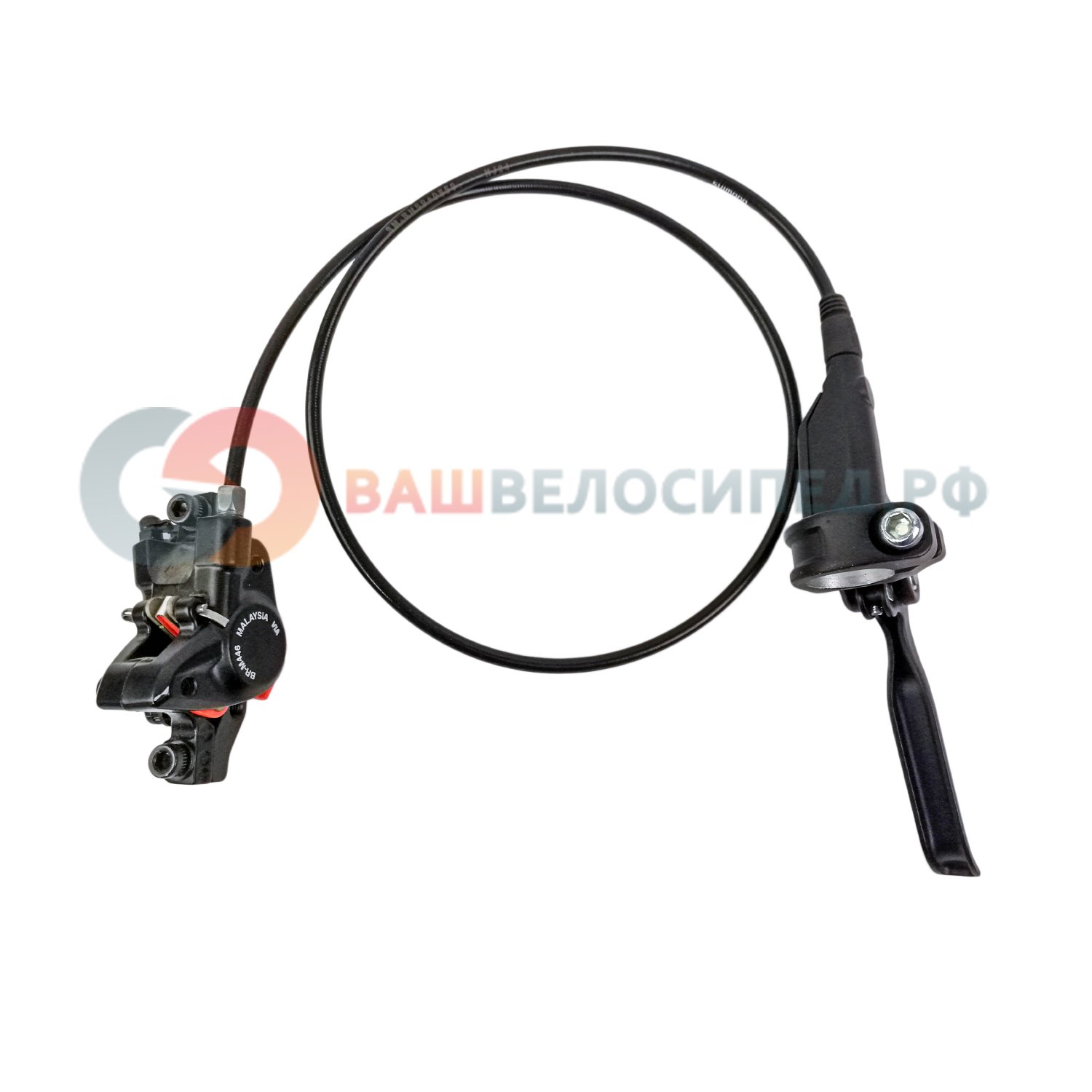 

Тормоз дисковый гидравлический SHIMANO BL-T445(левый)/BR-M446(передний), AT4451LFURX085