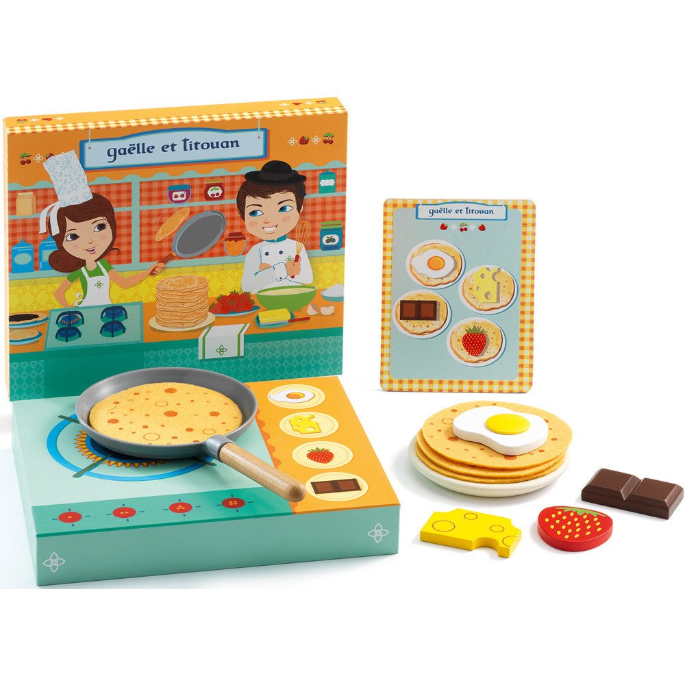 

Игровой набор для детей Djeco Блинная Галлы и Титуана, 06530