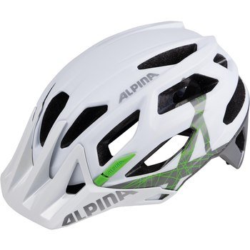 фото Велошлем alpina garbanzo white-titanium-green 2018 (размер: 57-61 см)