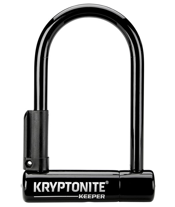 Велосипедный замок Kryptonite Keeper 12 Standard U-lock, на ключ, 12 x 102 x 203 мм, 720018004196 велосипедный замок kryptonite chains keeper 785 integrated цепь на ключ 7 х 850 мм фиолетовый 720018001614