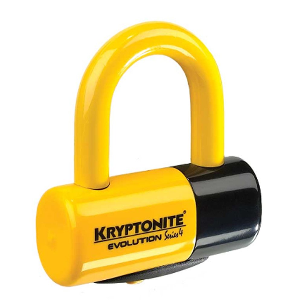 Велосипедный замок Kryptonite U-locks Evolution Disc Lock, U-lock, на ключ, 14 х 48 х 54 мм , желтый, 66841 антивирус traffic inspector gold unlimited [ti gold unlimited esd] электронный ключ