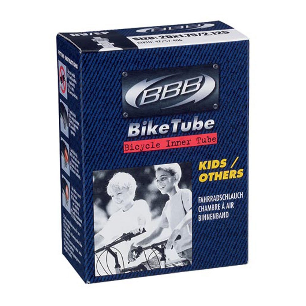 

Камера велосипедная BBB, 20* 1 3/8, черный, FV, BTI-22