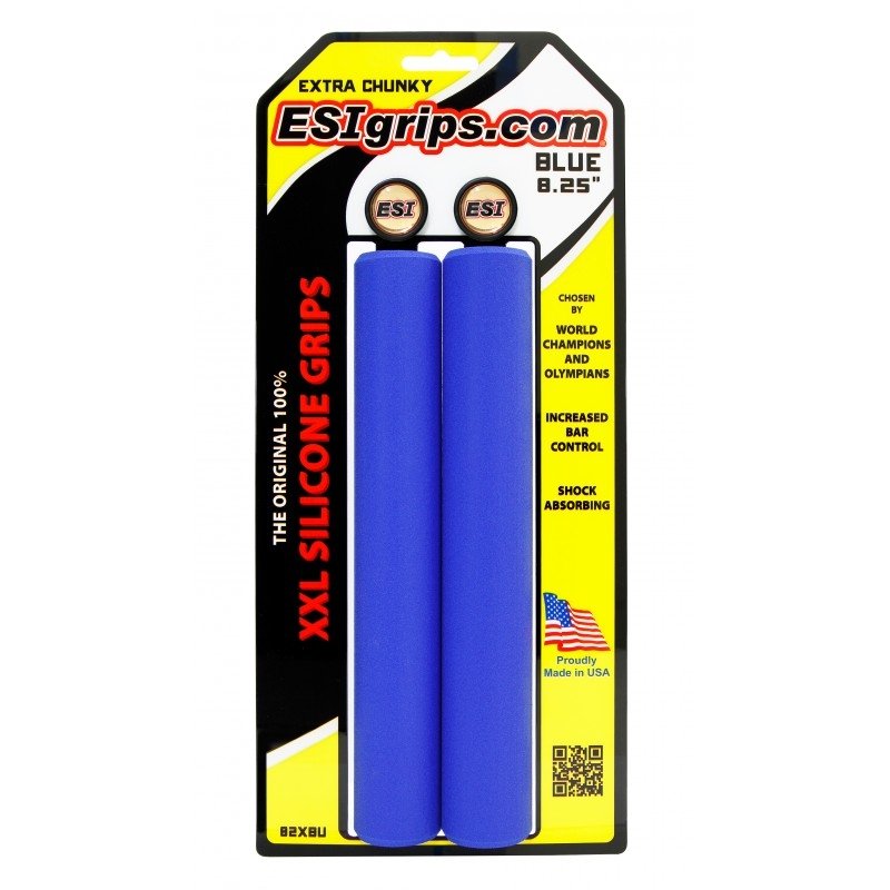 

Грипсы ESI Extra Chunky XXL 8,25", синий, 82XBU