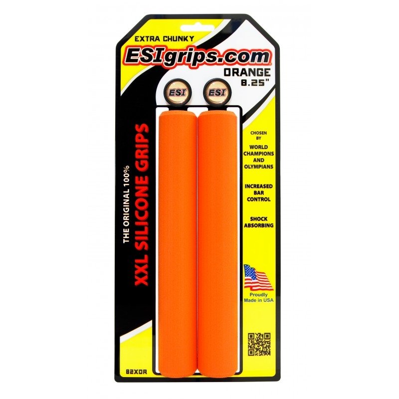 

Грипсы ESI Extra Chunky XXL 8,25", оранжевый, 82XOR