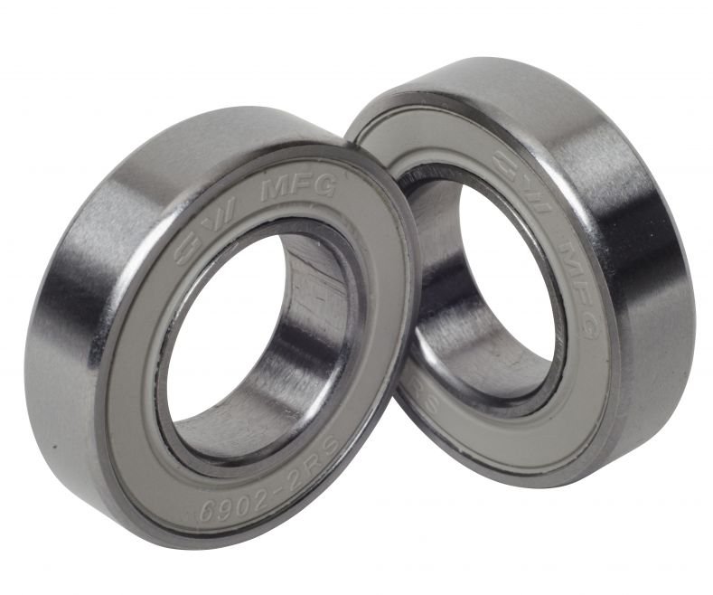   ВашВелосипед Подшипник Stans NoTubes, 6902, 15X28X7 мм, CHROME, серый, 2 штуки, ZH0816