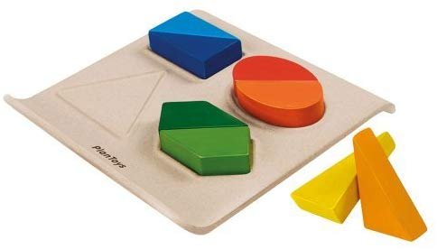 

Рамка-вкладыш детская PLAN TOYS Геометрические фигуры, 5645
