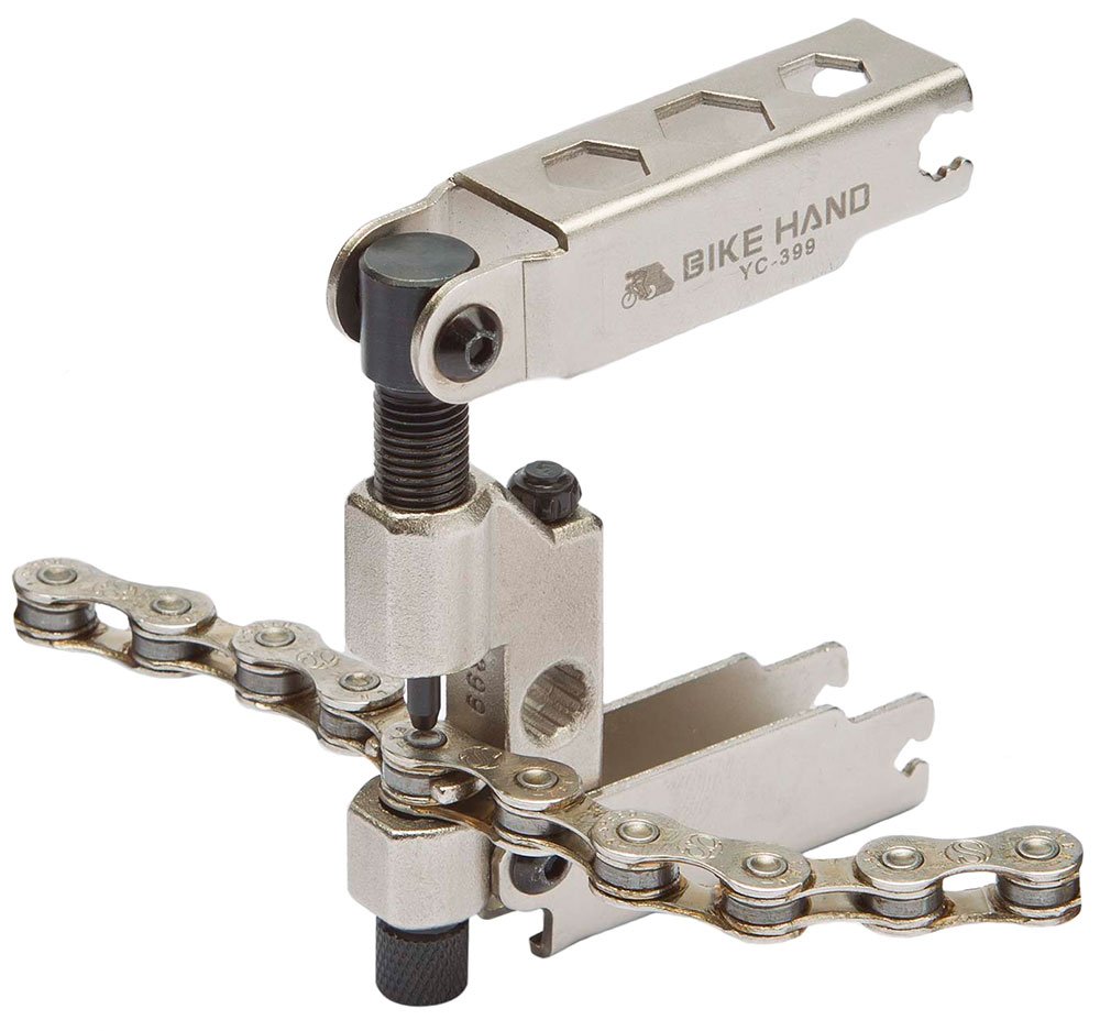 Выжимка цепи Выжимка BIKEHAND YC-399, для 7-11 скоростных цепей, 6-190399