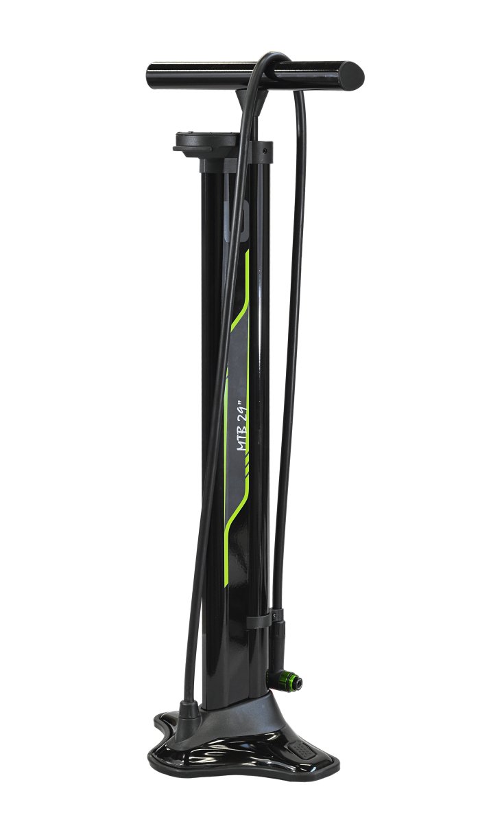 Насос GIYO GF-94HV, напольный, алюминиевый, с манометром, цвет черный, 6-190094 велонасос beto алюминий ножной упор с манометром универсальная головка т ручка 5 470235