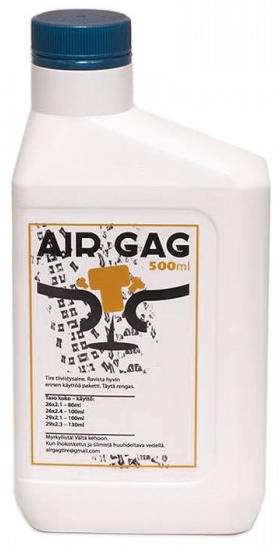 

Герметик для покрышек велосипеда AIR GAG500, 0,5 л, airgag500