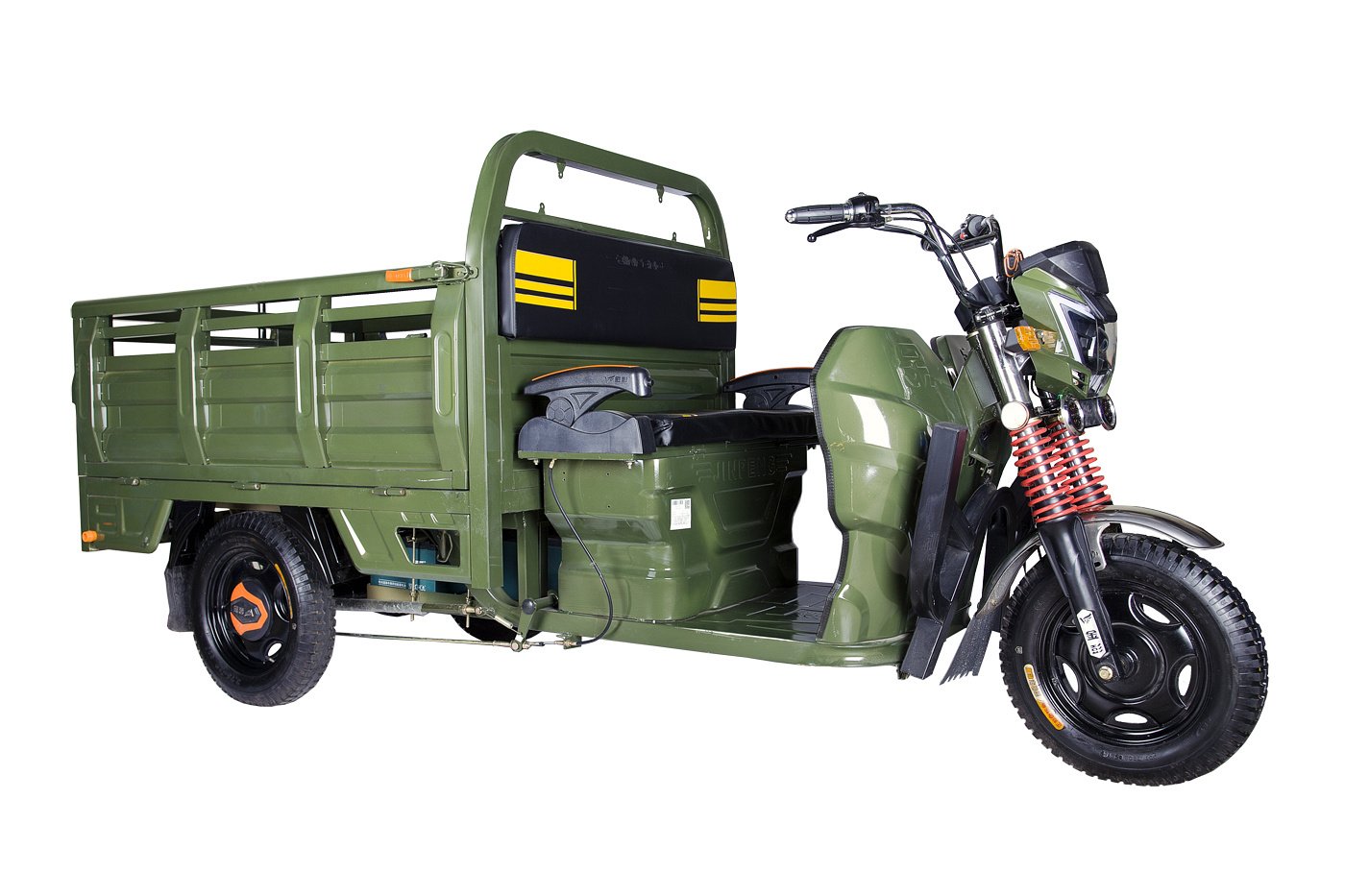 Грузовой электрический трицикл Rutrike Антей-У 1500 60V1000W 2019 (Цвет: желтый)