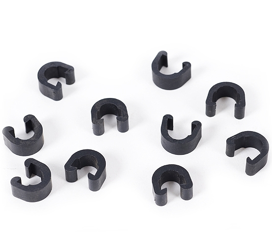

Крепежи для рубашки/гидролинии TBC Cable Clip black (черный), 10 штук=комплект, 93.9900