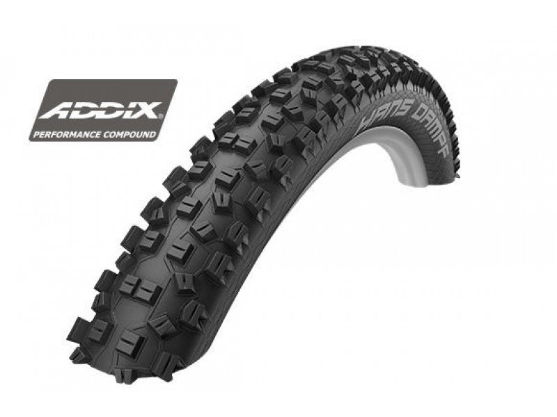 фото Велопокрышка schwalbe hans dampf performance, folding, 60-584, 27,5х2,35 b/b-sk hs426 addix ib, 11601028