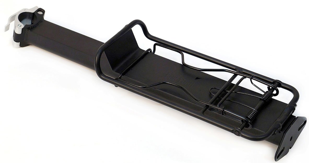 фото Багажник на подседельный штырь mount, алюминий, универсальный, черный, by-306qc
