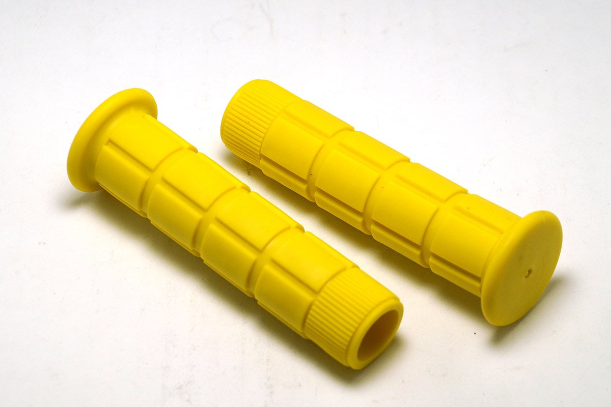 

Грипсы велосипедные MTB JOY KIE 125mm, резина, желтые, HL-GB72 yellow, Жёлтый