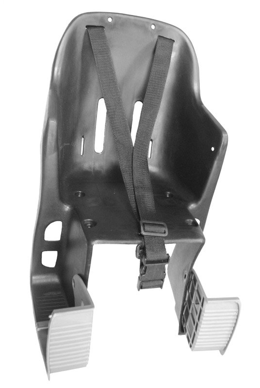 Детское велокресло STARK, на багажник, эконом-вариант, черный, до 15 кг, GH-028D htp кресло для ребенка на багажник sanbas p