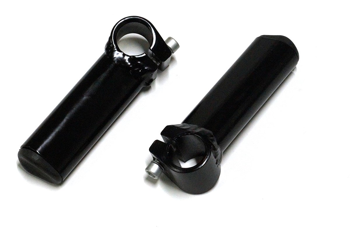 Рога на велоруль JOY KIE, прямые,треугольные, алюминий, черные, MD-HF20 90mm black набор приборов для салата herdmar oslo black 2 предмета чёрный