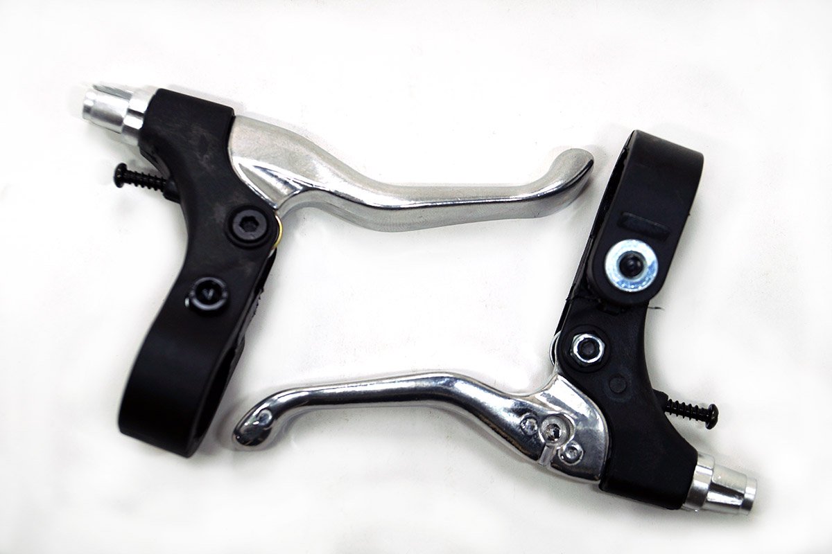 

Тормозные ручки комплект NANDUN SPARKLE BMX 2-3 пальца, алюминий\пластик, B259C