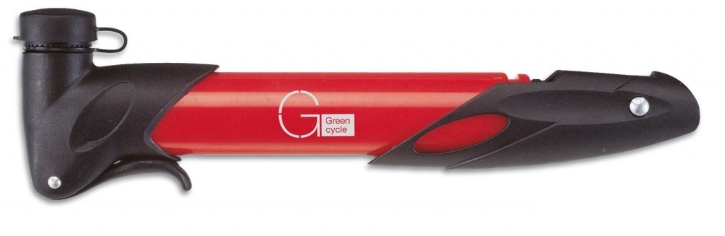 Мининасос Green Cycle GPM-077 пластиковый, presta+schreder, красный, PUM-84-79 портативный гриль roadlike grill красный красный