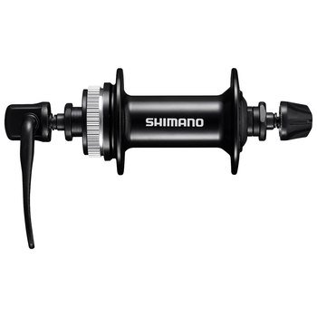 Втулка велосипедная Shimano MT200, передняя, 36 отверстий, QR, CenterLock, чёрный, EHBMT200A велосипедная втулка shimano tx500 передняя 36 отверстий v brake чёрный ehbtx500aal