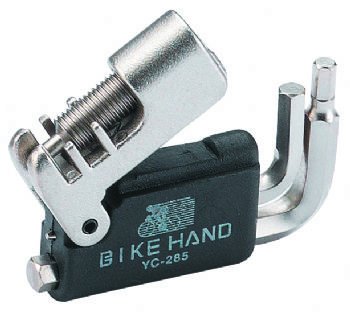 

Мультитул BIKE HAND, шестигранники 4/5/6 мм, выжимка цепи, отвертка, YC-285