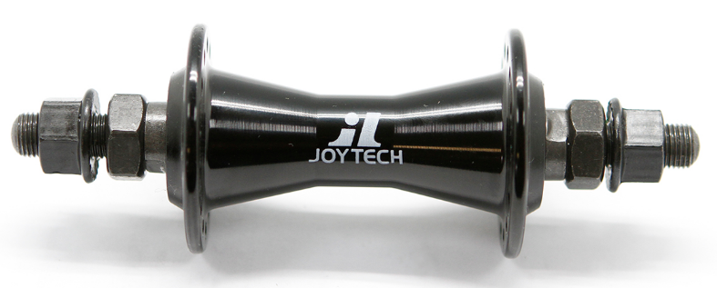 фото Втулка велосипедная joy tech, передняя, вмх, 28н, насыпные подшипники, чёрная, 2155se