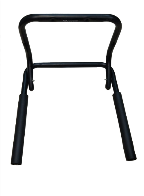 Держатель велосипедный HORST H040, настенный, до 20 кг, сталь, широкий, складной, черный, 00-170302 крюк настенный складной прорезиненный