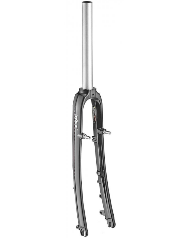 Велосипедная вилка Вилка велосипедная RST RF-M6 жесткая, 26х28.6, V+D CITY/TREKKING, черная, 1-0503