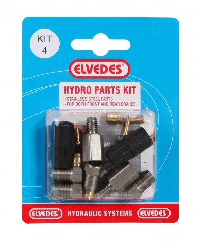 фото Велосипедный набор для гидролинии elvedes (m8 + m6) kit 4, для переднего и заднего тормозов , для avid, 2011015