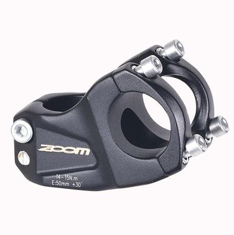 

Вынос велосипедный ZOOM, кованый алюминий, 28,6 х 50 х 31,8 мм х 30°, высота 35 мм, матовый чёрный, TDS-AL-408-8FOV/ISO-