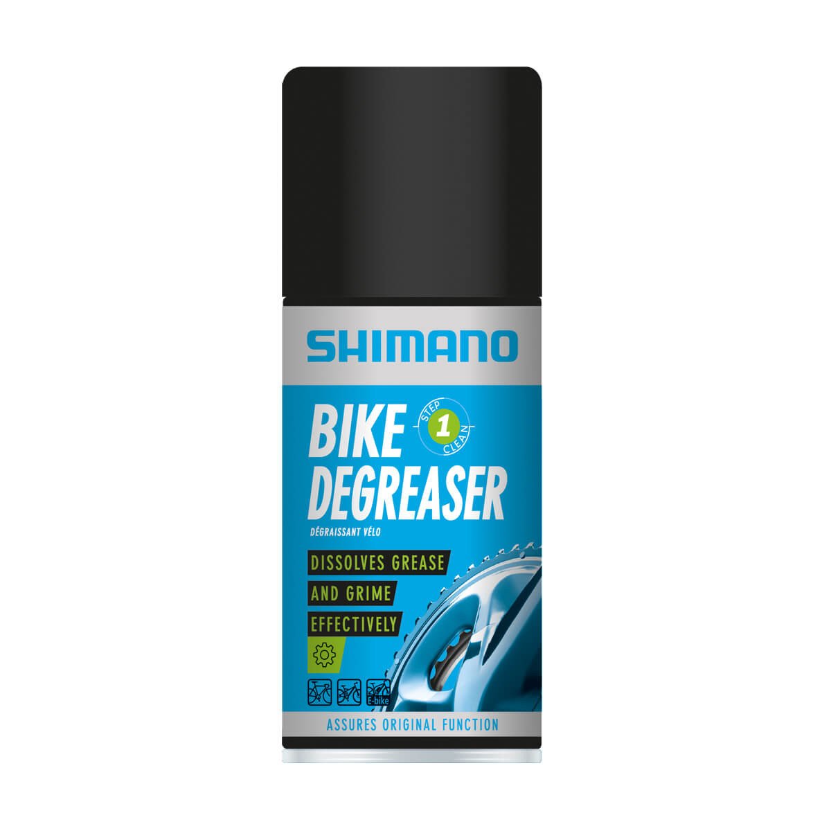 Обезжириватель SHIMANO Bike Degreaser , аэрозоль, 125 мл, LBDG1A0125SA тормоз shimano ultegra перед br 8010f direct kbrr8010af82