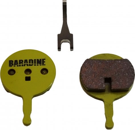 

Велоколодки BARADINE, для дисковых тормозов, SINTERED, Avid BB5, DS-38S+SP-38