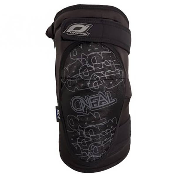 Защита и экипировка  ВашВелосипед Велонаколенники O´Neal AMX Zipper Knee Guard III Black, 0293-204 (Размер: M)