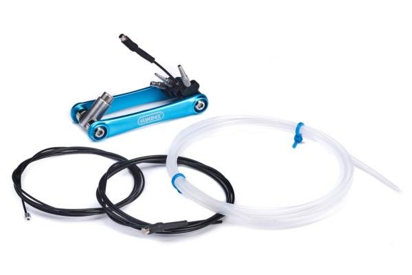 фото Велосипедный профессиональный инструмент elvedes для проводки тросов внутри рамы, 3 типа наконечников, 2018057