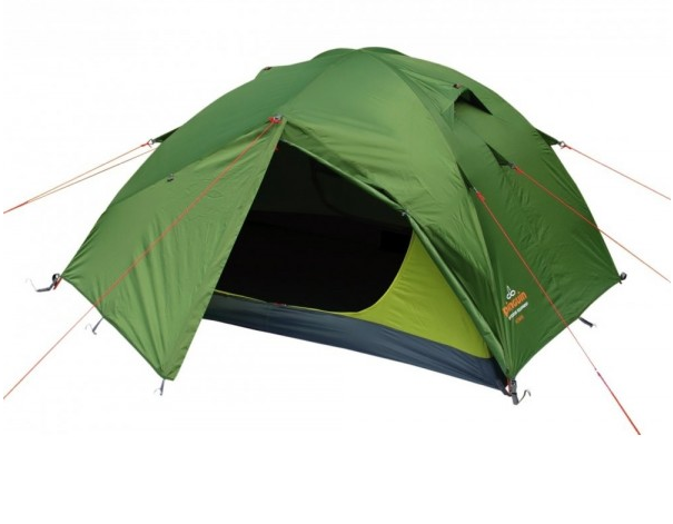 Палатка трехместная PINGUIN Gemini 150, зеленый, p-12