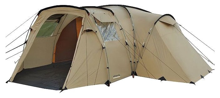 Палатка шестиместная PINGUIN Sigma 6, песочный, 77470 палатка 4 местная 255 225х270х155 см 2 слоя 1 комн с москитной сеткой green days tunel tent